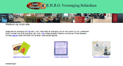 Desktop Screenshot of ehboschiedam.com