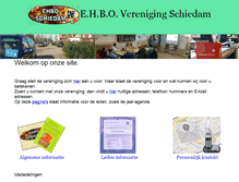 Tablet Screenshot of ehboschiedam.com